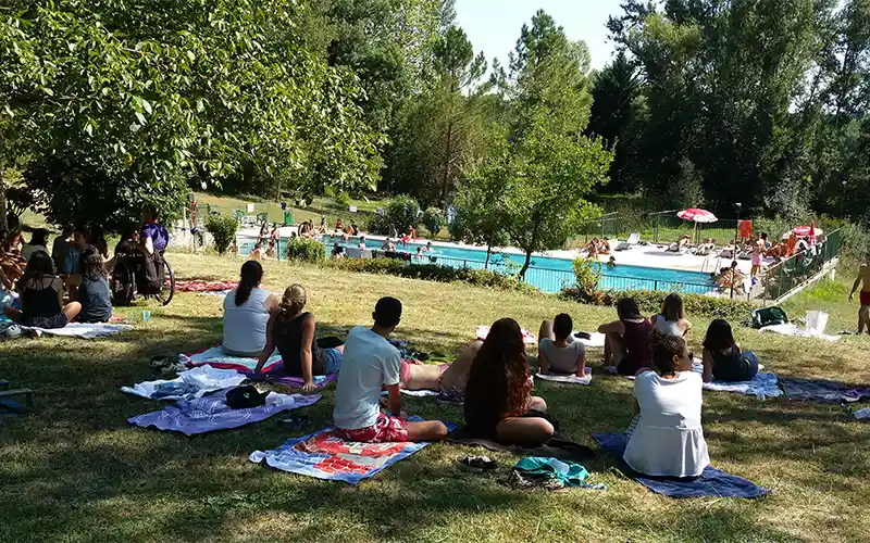 piscine camping 3 étoile en Gascogne